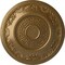 Ekena Millwork Nestor Ceiling Medallion (Fits Canopies up to 5"), Hand-Painted Pale Gold, 25 7/8"OD x 2 1/4"P CM25NEPAS - alternate 1